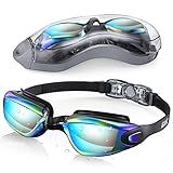 Aegend Swim Goggles, Swimming Goggles No Leaking Full Protection Adult Men Women Youth
