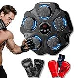 Vivedrre 2025 Upgraded Music Boxing Machine - Interactive Punching Trainer, Large Size Wall Mounted Electronic Boxing Target with Adult & Kids Gloves, 9 Modes & 9 Speeds for Adults & Kids