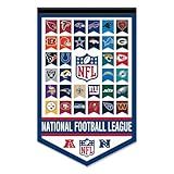 Football League All Teams Pennant Banner