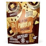 FlavCity All-in-One Protein Smoothie Powder, Butter Coffee, 20 Servings