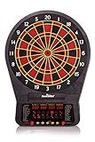 Arachnid Cricket Pro 670 Tournament-Quality Dartboard with 35 Games and 318 Variations (6 Cricket Games) , Black