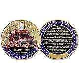 EMS Paramedic's Prayer Challenge Coin