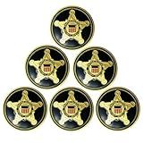 US Secret Service Challenge Coin Counter Assault Team Collectible Coin (Pack of 6)