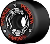 Powell Peralta G-Bones Skateboard Wheels 64mm 97a - Black (4 Pack)