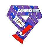 Wagon International Official FIFA World Cup 2026 Edition USA Fan Scarf - USA Themed Soccer Supporter Scarf, Lightweight Polyester, Stadium & Watch Party Accessory
