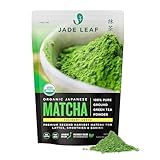 Jade Leaf Matcha Organic Premium Ceremonial Grade Matcha Green Tea Powder - Japanese - Culinary, Ingredient, Ceremonial Barista Teahouse, Latte, Collagen, 3.53 Ounce (Pack of 1), Culinary