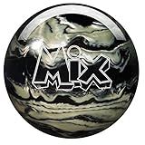 Storm Mix Urethane Bowling Ball, Black/White, 15 lb