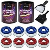 Shuffleboard Pucks and Sand Set - 2 1/8" Table Pucks with 2 Cans Wax