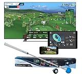 PHIGOLF Home Golf Game Simulator: Enjoy Interactive Golf with Motion Sensor & Swing Stick for Indoor & Outdoor Fun (PG2 Flex)