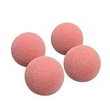 Tornado Official Foosballs Tournament Balls Commercial Quality - Play Like The Pros (4 Balls, Pink)