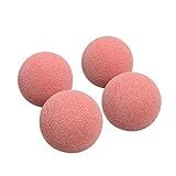 Tornado Official Foosballs Tournament Balls Commercial Quality - Play Like The Pros (4 Balls, Pink)