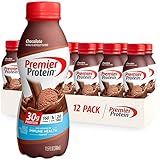 Premier Protein Shake, Chocolate, 30g Protein, No Added Sugar, 24 Vitamins & Minerals to Support Immune Health, 11.5 fl oz, 12 Pack (Packaging May Vary)