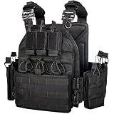 vAv YAKEDA Camo Tactical Outdoor Carrier Vest (Black)
