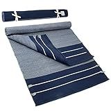 Y O Gayo Handmade Organic Yoga Mat made with 100% Organic Cotton Yoga Mat - Natural Yoga Rug for Exercise, Workout, & Fitness Rug - Hand Weaved, Washable - 74 inches X 26 Inches