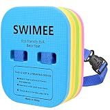 SWIMEE Back Float Safety Swim Trainer Swimming Bubble Belt with Adjustable 3 Layers Swim Belts Comfortable Waterproof Floaties Device for Kids Toddler Swimming Floats (10lb-60lb)
