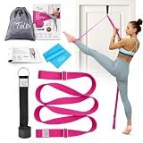 Leg Stretcher Strap with Door Anchor and Resistance Band, Splits Trainer | Home Flexibility Trainer for Splits, Ballet, Dance, Cheer, Yoga, Gymnastics, Pole and Taekwondo, Kids to Adults, All Levels