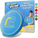 Soft Disc Flying Toy - Doesn't Hurt to Catch - Flying Disc For All Ages - Easy to Use Summer Gift Friisbee For Kids -Outdoor Gifts for Boys & Girls 3 4 5 6 7 8 9 10 11 12 13+ Birthday Gifts