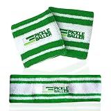 Super Fly Goods – Premium Pickleball Gifts & Accessories for Men & Women | 2 Wrist Sweat Bands & 1 Headband | Sweat Band Set (Pickleball Head & Wristband Set)
