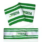 Super Fly Goods – Premium Pickleball Gifts & Accessories for Men & Women | 2 Wrist Sweat Bands & 1 Headband | Sweat Band Set (Pickleball Head & Wristband Set)