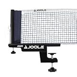 JOOLA Premium Avanti Table Tennis Net and Post Set - Portable and Easy Setup 72" Regulation Size Ping Pong Screw On Clamp Net, ‎White/Black