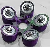 Bowling Ball Spinner Cup (Purple and Green)
