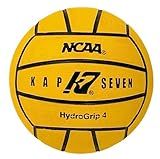 KAP K7 SEVEN KAP7 Size 4 HydroGrip Water Polo Ball (NCAA and NFHS Official), Yellow