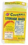 Warp Brothers CB-45 Banana Bags 3-Count Storage Bags, 45-Inch by 96-Inch | Plastic Storage Bags, Storage Containers, Reusable Storage Bags, Warp's Banana Bags CB-45 Storage Bag, Giant