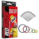RED Dragon Peter Wright Snakebite Exclusive & Official Darts Practice Rings