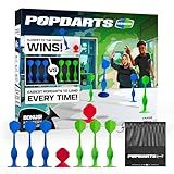 Popdarts Game Rookie Pack – Beginner-Friendly Suction Cup Dart Game for Kids, Families, and New Players | Indoor & Outdoor Target Toss Game | Fast Setup, Durable, Simple Rules, and Fun for All Ages!