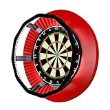 Fastoss Pro Dartboard Lighting System - 360° Shadow-Free Dartboard LED Ring Light, No Glare & Dimmable for 18" Standard Dartboards