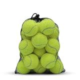 SHYUJAJIE Tennis Ball,20 Pack Practice Balls Bulk,Dog Balls with Mesh Bag