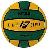 KAP K7 SEVEN KAP7 Green/Yellow HydroGrip Water Polo Ball (NCAA and NFHS Official) - Size 4