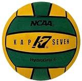 KAP K7 SEVEN KAP7 Green/Yellow HydroGrip Water Polo Ball (NCAA and NFHS Official) - Size 4