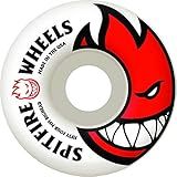 Spitfire Bighead Skateboard Wheels - Set of 4, Unisex, red, 52 mm