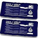 Flexible Ice Pack for Pain Relief - Reusable Gel Pack for Knee, Shoulder, Ankle, Back, and More - Bendable for Customized Comfort