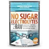 FAST LYTE No Sugar Electrolytes Powder in the Raw | Mix in Coffee, Soup, Juice, Water, Smoothies, Broth, Anything | No Sweeteners or Flavorings | Keto & Sugar Free | Non-GMO & Vegan