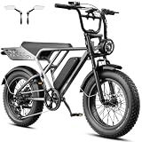 Jasion RetroVolt Pro Electric Bike,52v 20Ah,90-Mile Range,38MPH,Fat Tire