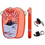 Tuxedo Sailor Inflatable Bodyboard - Beach Kids Surf Board - Ultra Lightweight PVC Core Body Board for Beach and Pool,with Wrap Wrist Straps, Foldable, Perfect Surf for Teens and Adults