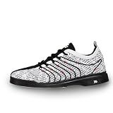 3G Ascent II Men's Bowling Shoe. Right Handed (White/Black, US Footwear Size System, Adult, Men, Numeric, Medium, 8.5)