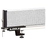 JOOLA Premium Avanti Table Tennis Net and Post Set - Portable and Easy Setup 72" Regulation Size Ping Pong Screw On Clamp Net, ‎White/Black