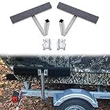 JY PERFORMANCE 24 in Boat Trailer Guides 2' Short Carpet Bunk Guide On Board for Trailers