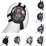 ROAR-INT BJJ Ear Guard New Easy to Adjust Design Wrestling Protective Headgear Wrestling Ear Guard MMA Jiu Jitsu (Samurai)