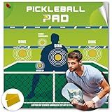 Dink Master Pickleball Practice Board with 2 Packs Squeegee for Vinyl - Convenient Rebounder Training Aid - Practice Dinks and Improve Pickleball Gaming Ability