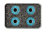 Yellow Jacket Premium Scooter Bearings, Kick Scooter, 608, ABEC 9, Bomber Blue (Pack of 4)