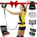 VbStar Volleyball Training Equipment Aid - Practice Your Serving, Setting & Spiking with Ease, Great Solo Serve & Spike Trainer for Beginners & Pro, Perfect Volleyball Gift
