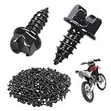 Winter Ice & Snow Tire Heavy Duty Studs Spikes (#8) 3/8" Traction Screws 300 Pack - for Racing Dirt Bikes, ATVs, Motorcycles, and Snowmobiles Tracks