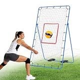 OLIXIS Volleyball Rebounder Net 7x4 FT, Rebounder Net with Travel Bag