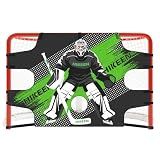 Hikeen Premium Hockey Goalie Shooting Target Tear - Proof Hockey Goal Practice Target with 7 Target Holes - Street Hockey & Ice Hockey Net Goalie Target for Practicing Shooting Accuracy (72in X 48in)