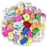 PPXMEEUDC 48 PCS Mini Stuffed Animal Plush Toys Variety Set for Party Favors Claw Machine Prizes Carnival Goodie Bags 48 Styles