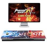 Pandora Treasure 3D Arcade Game Console - 30000 Games Installed, Search Game, Support 3D, Add More Games, 1280x720P, Favorite List, 4 Players Online, 2 Player Controls (Yellow)